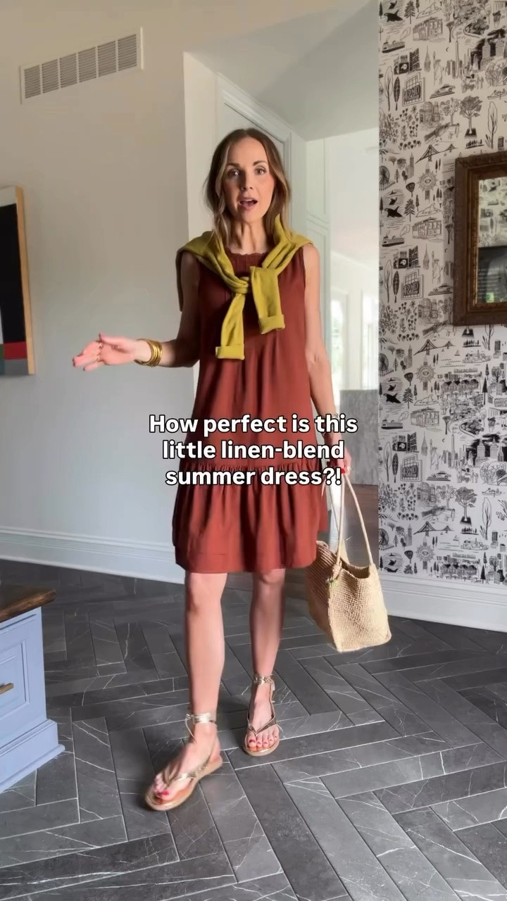 @walmart linen blend shift dress

#LTKgrwm #LTKootd