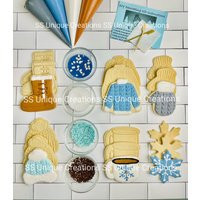 Winter Cookie Decorating Kit, Diy Frosting, Sprinkles | 25 Items | Etsy (US)