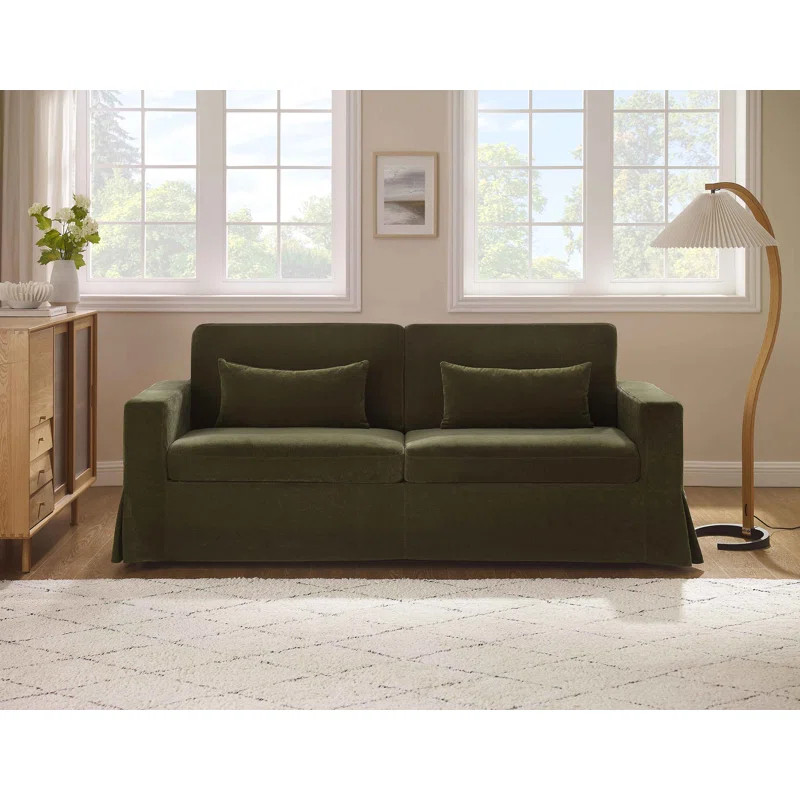 83.9" W 3-Seater Slipcovered Sofa | Wayfair North America
