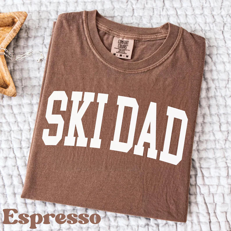 Ski Dad Comfort Colors Shirt, Ski Dad Gift | Etsy (Global)