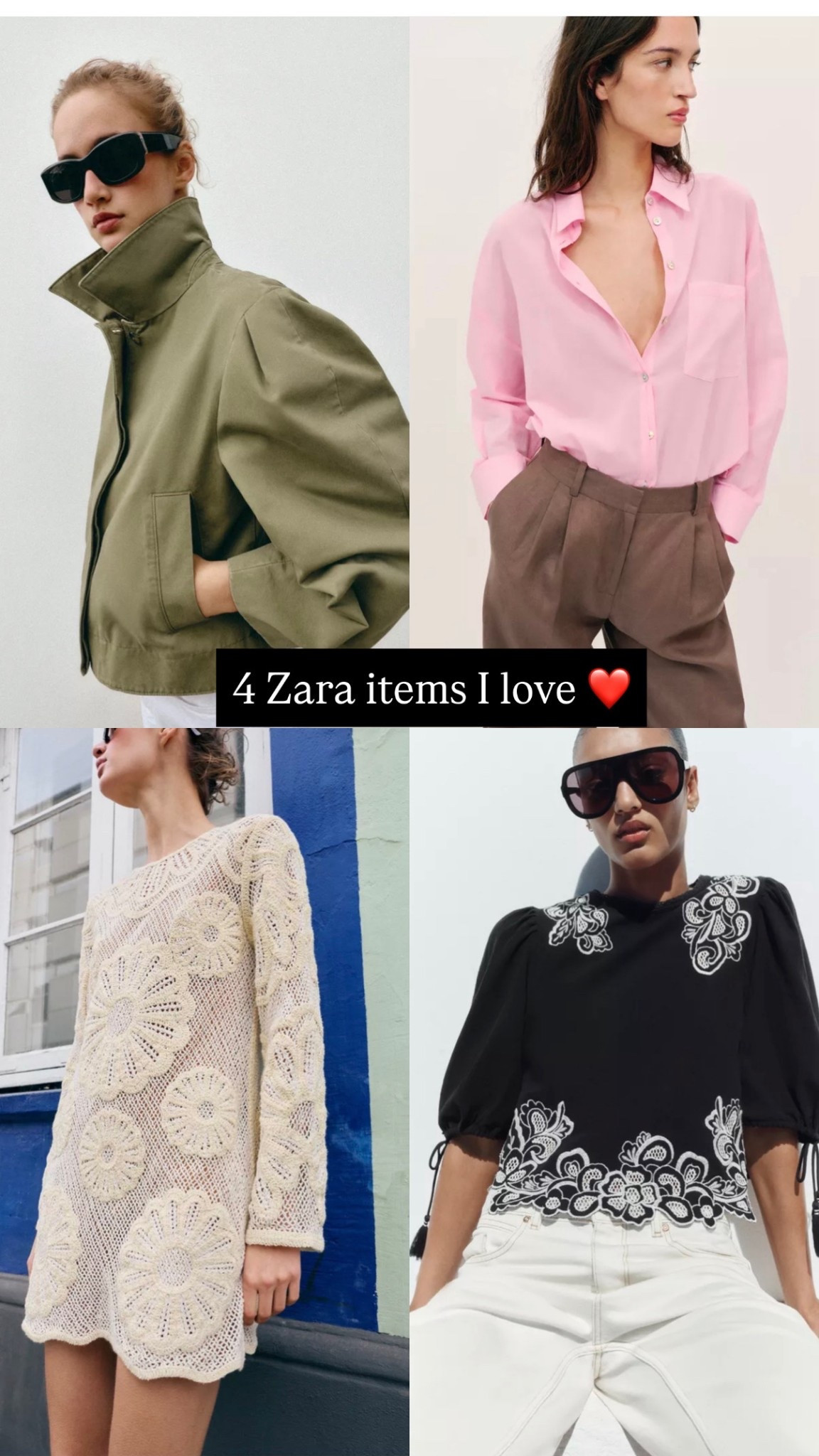 Zara items new I love! I'm usually a size 4 or small  

#LTKootd