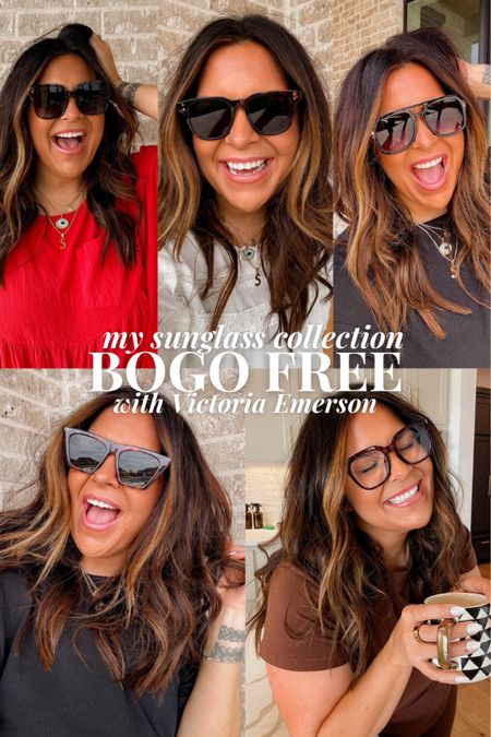 My sunglass collection with VE is LIVE and they are buy one get one FREE!

All of my other collection items are also BOGO for the time being!

#LTKFindsUnder50 #LTKMidsize #LTKStyleTip