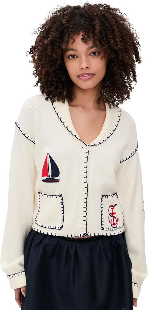 Bailey Rose Women's Nautical Cardigan | Amazon (US)