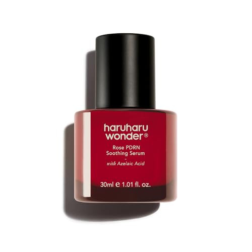 haruharu wonder Rose PDRN Soothing Serum with Azelaic Acid, Redness Relief, Barrier Repair, Bulgarian Rose, Lightweight Formula for Sensitive Skin, Fragrance Free, Korean Skincare, Vegan, 1.01 fl.oz | Amazon (US)