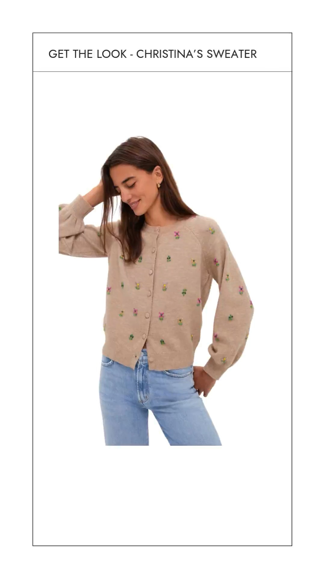 Y’all loved Christina’s Hyacinth House cardigan from today’s Live! Shop Tuckernuck to get one for yourself 💕
 

#LTKStyleTip