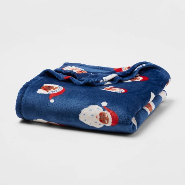 Value Plush Holiday Print Blanket - Wondershop™ | Target