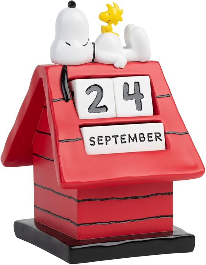 Grupo Erik - Calendrier Perpétuel Snoopy | Figurine Calendrier, Calendrier 3D, Calendrier pour E... | Amazon (FR)