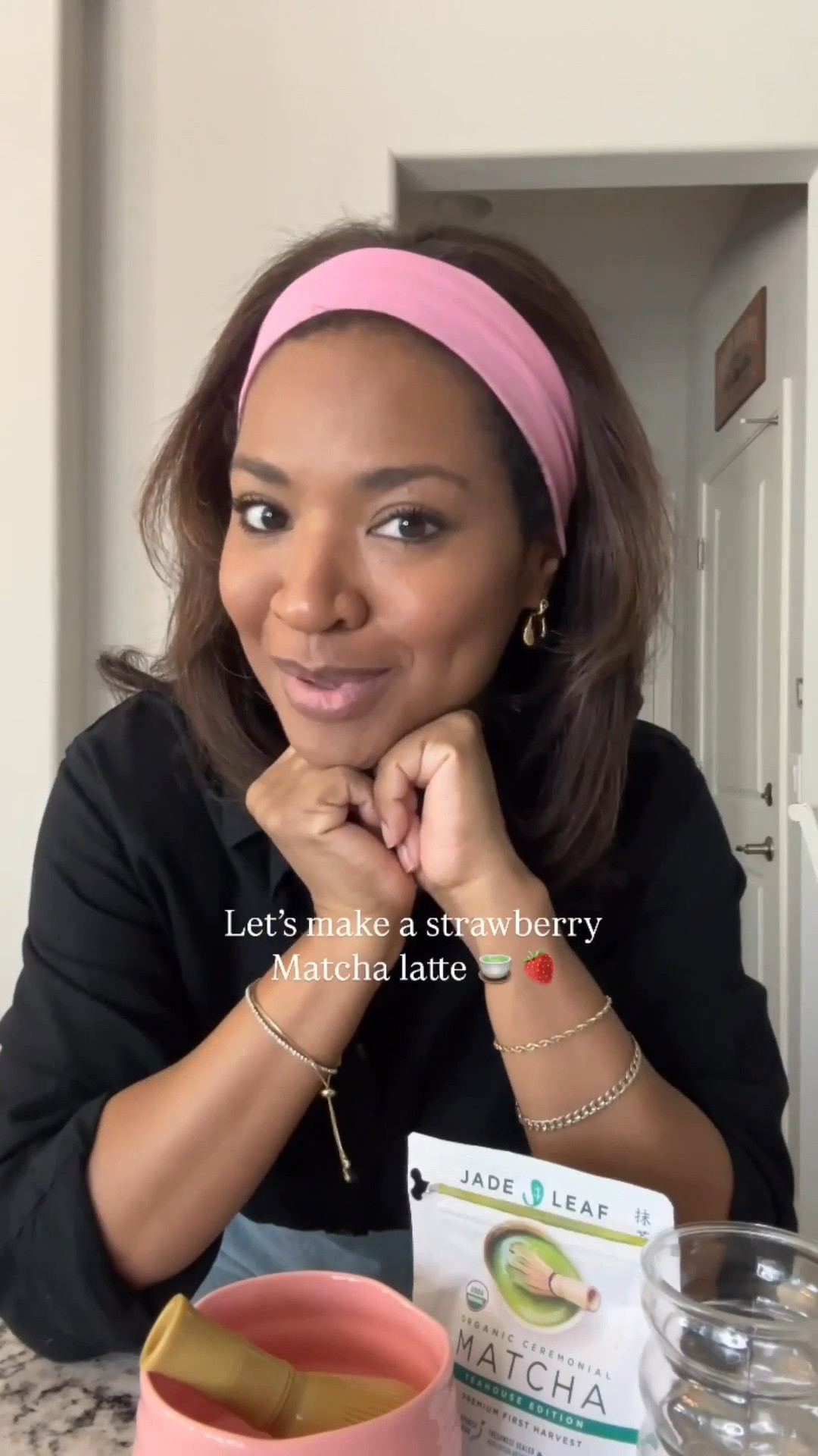 How I make my strawberry matcha! It’s so good! Linking some of the ingredients and tools I use here! 

#ltkfindsunder100 #ltkhome #ltkfamily

