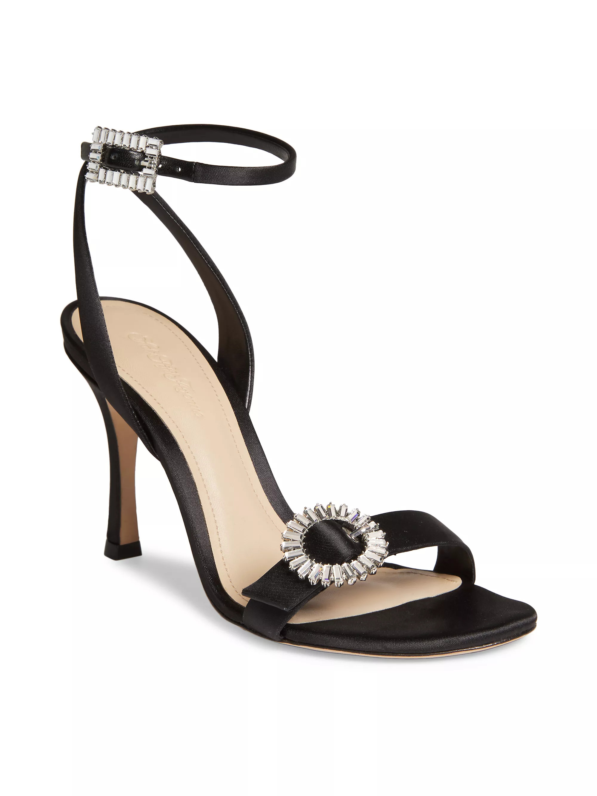 Satin 90MM Sandals | Saks Fifth Avenue