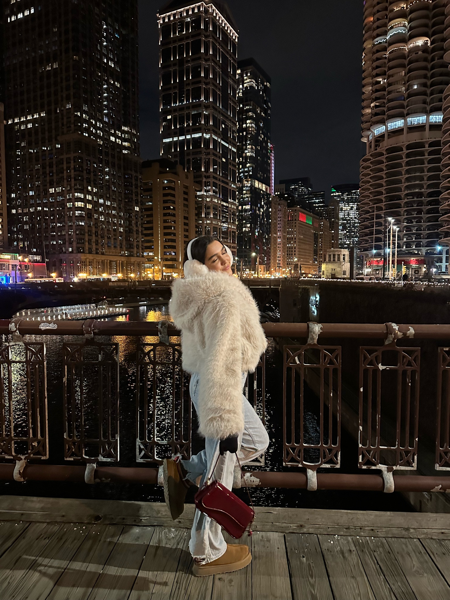 Christmas shopping outfit, Chicago night out outfit, faux fur coat, winter casual outfit, gifts for her 

#LTKHoliday #LTKSeasonal #LTKGiftGuide