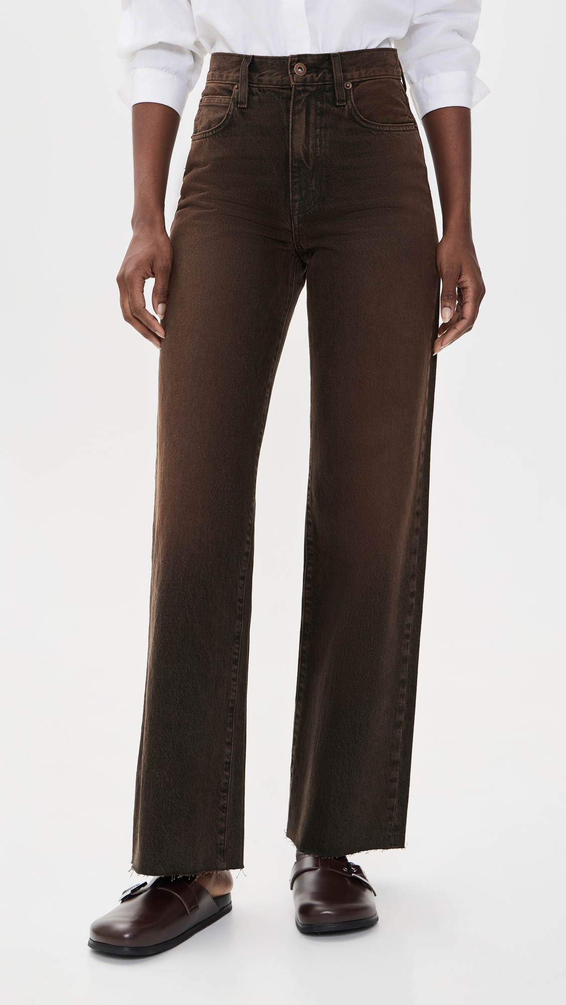 SLVRLAKE Grace Jeans Into The Woods 28 | Shopbop