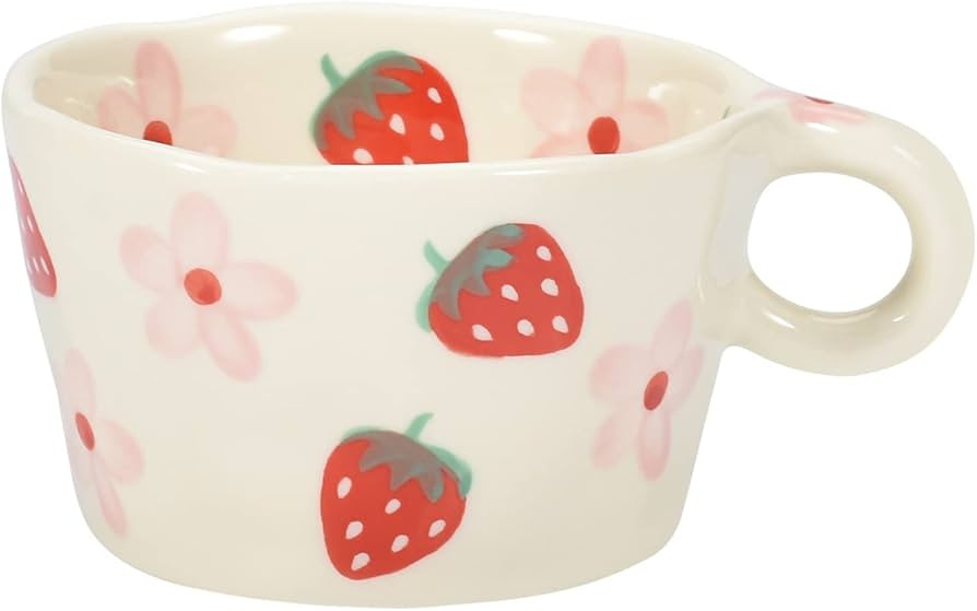 Koythin Ceramic Coffee Mug, Cute Creative Hand Printed Mug Design for Office and Home, Dishwasher... | Amazon (US)