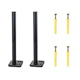 POWERTEC 67001 Floating Shelf Brackets | Heavy Duty 6 Inch Steel Rods ½ Diameter with Mounting Hardw | Amazon (US)