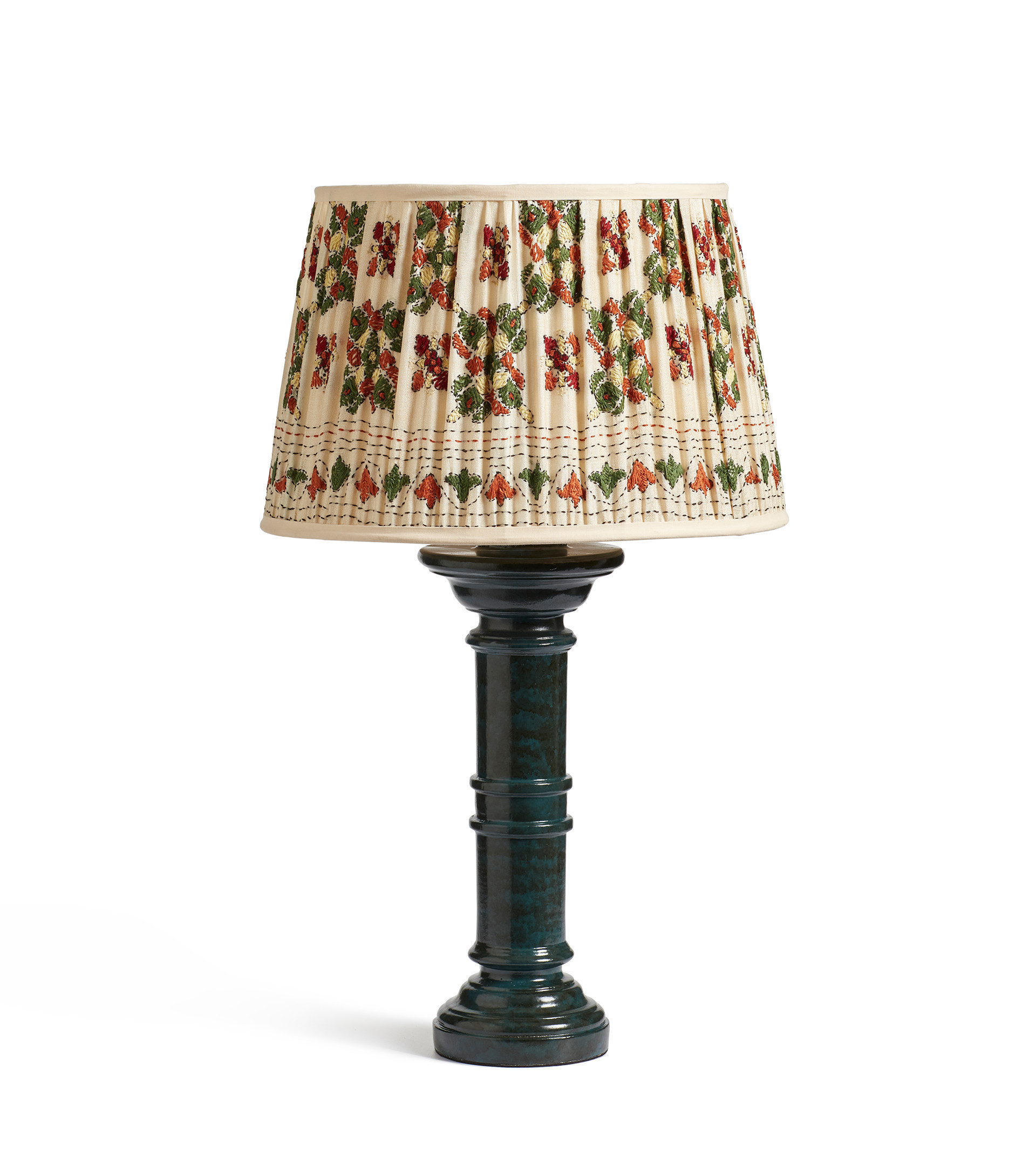 OKA X Cabana Pilastro Table Lamp - Olive | OKA US