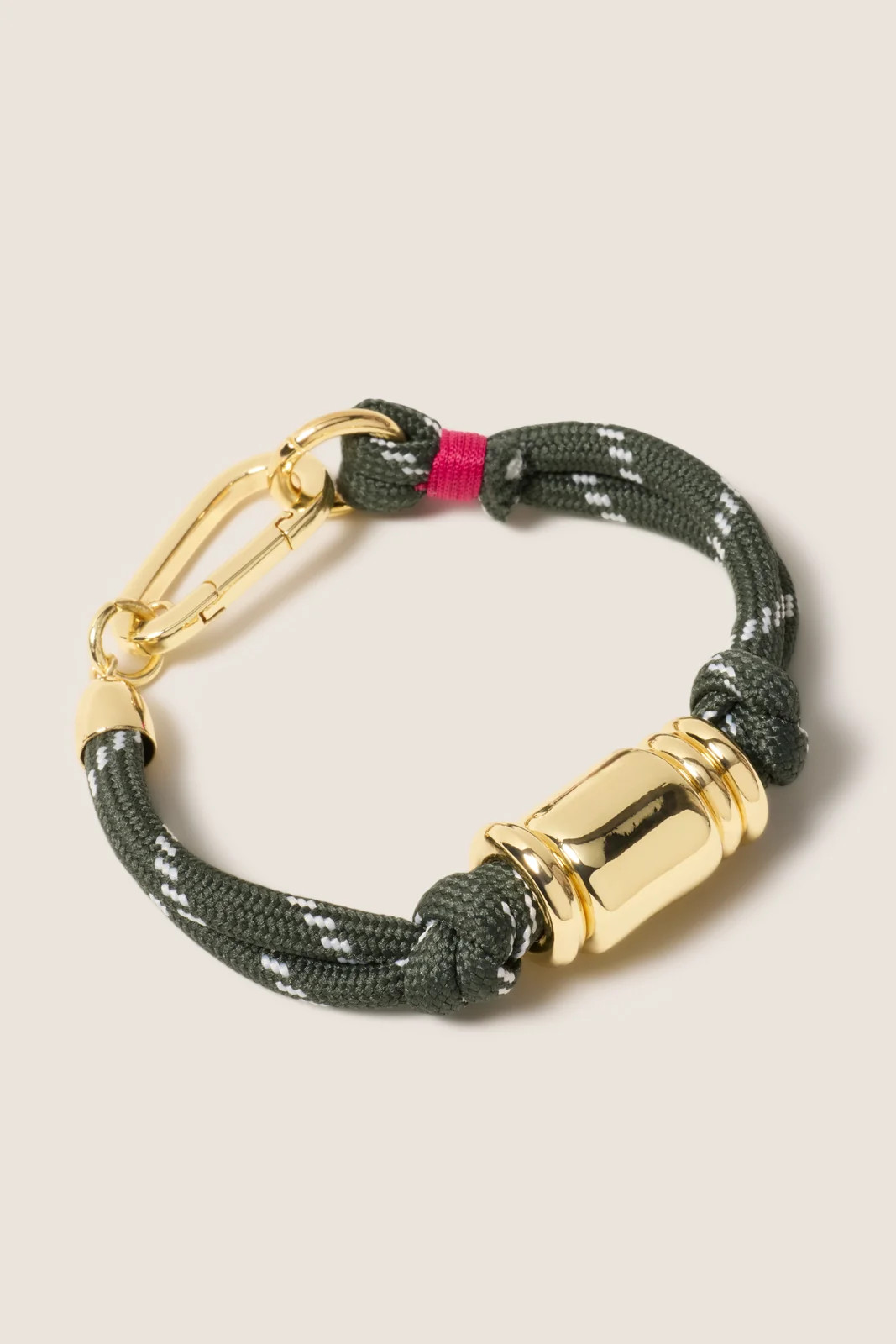 EVEREVE Women's Alix Paracord Bracelet, Green | Evereve