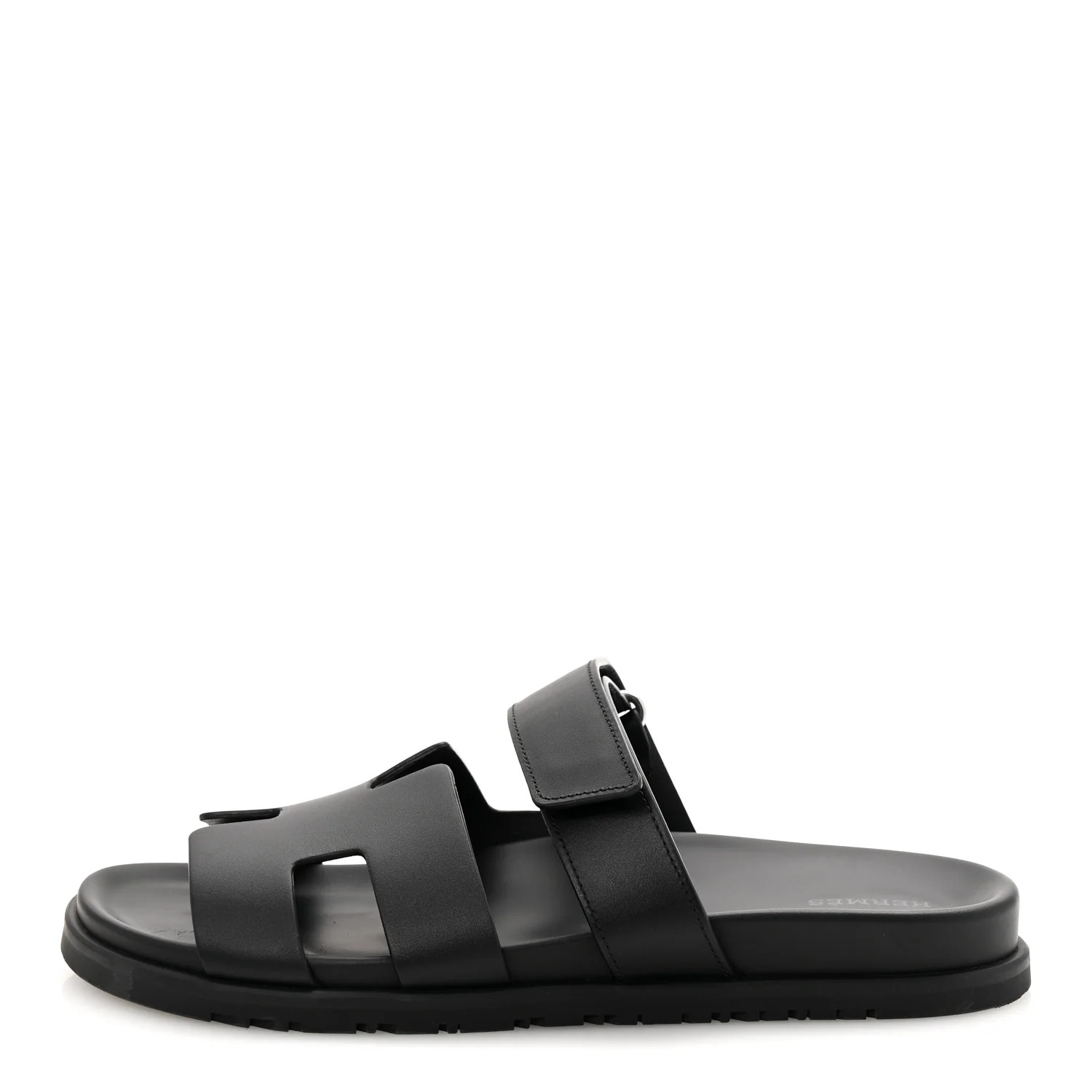 Calfskin Womens Chypre Sandals 40 Black | FASHIONPHILE (US)