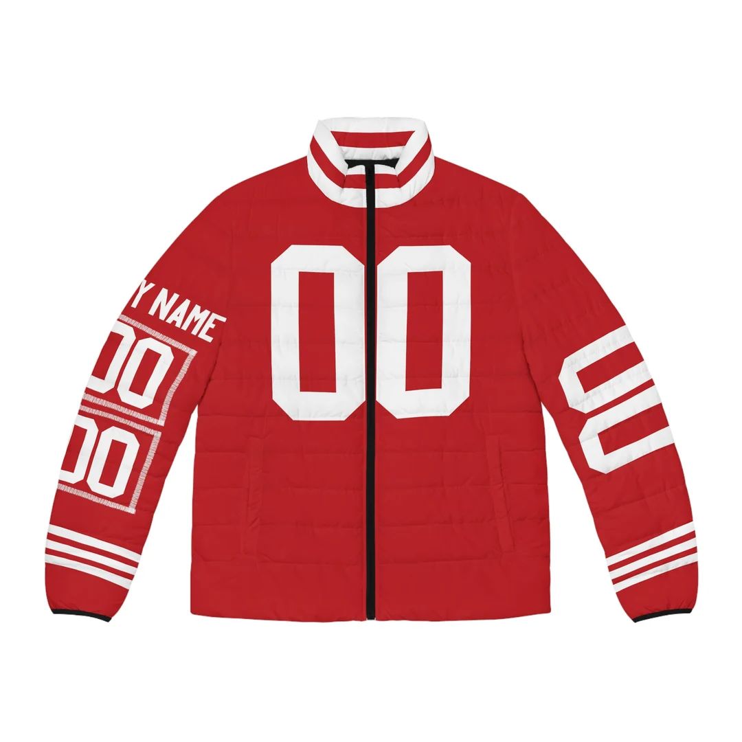 San Francisco Custom Name & Number Taylor's Game Day Men's Puffer Jacket/ Coat - Etsy | Etsy (US)
