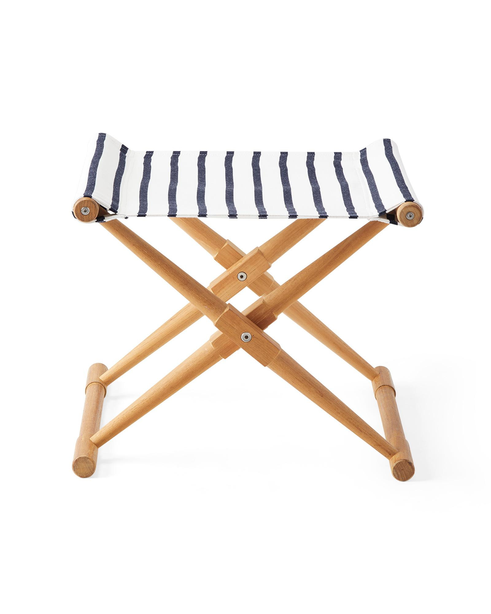 Teak Camp Stool | Serena and Lily