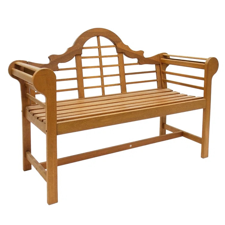 Lutyens Wooden Garden Bench | Wayfair Professional