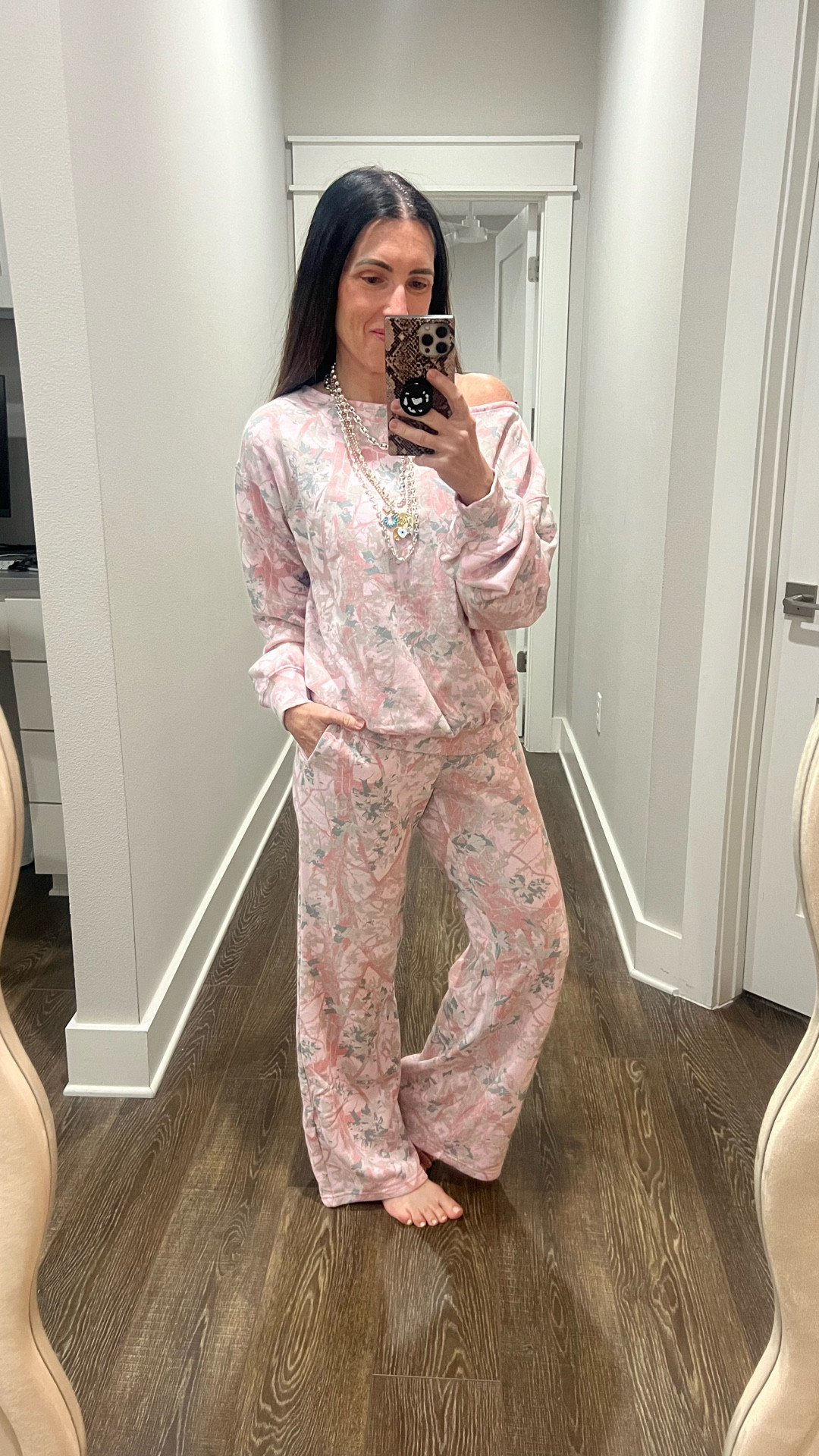 Cutest pink camo set!  Wear smalls. TTS  

#LTKPetite #LTKOver40 #LTKValentine