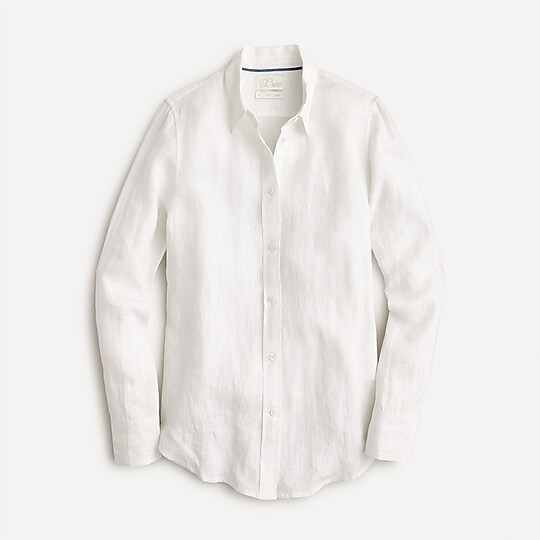 Slim-fit Baird McNutt Irish linen shirt | J. Crew US
