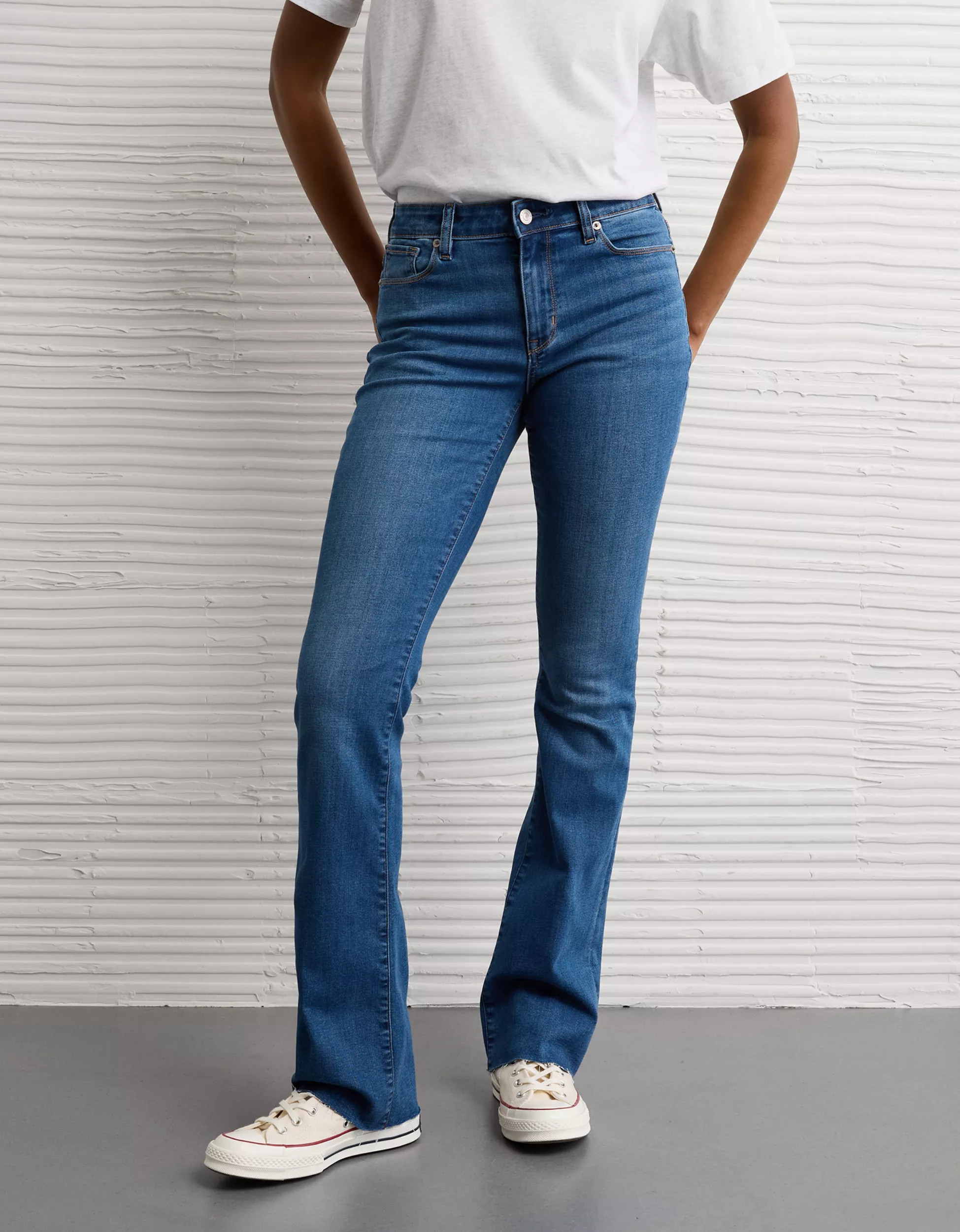 AE Next Level High-Waisted Skinny Kick Jean | American Eagle Outfitters (US & CA)