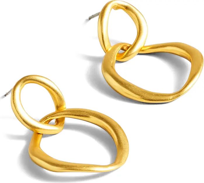 Link Drop Hoop Earrings | Nordstrom