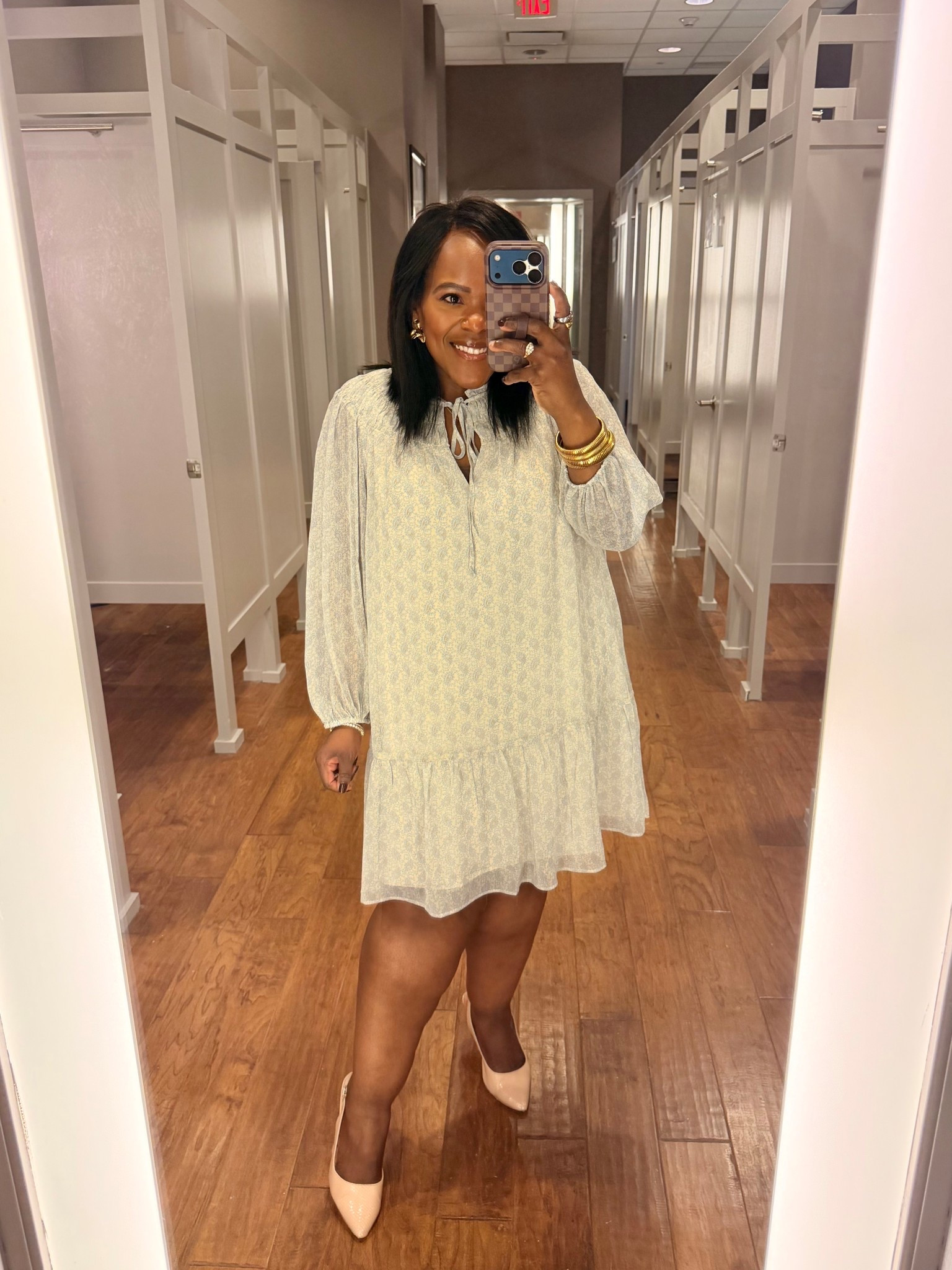 The perfect Spring or Easter dress from LOFT! Feel free to size down one. ☝🏾 

#LTKPetite #LTKSaleAlert #LTKMidsize