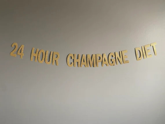 24 Hour Champagne Diet Banner Drake Drizzy Drake Champagne - Etsy | Etsy (US)