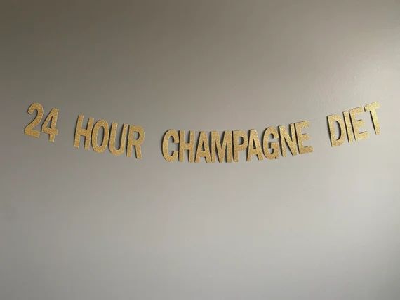 24 Hour Champagne Diet Banner Drake Drizzy Drake Champagne - Etsy | Etsy (US)