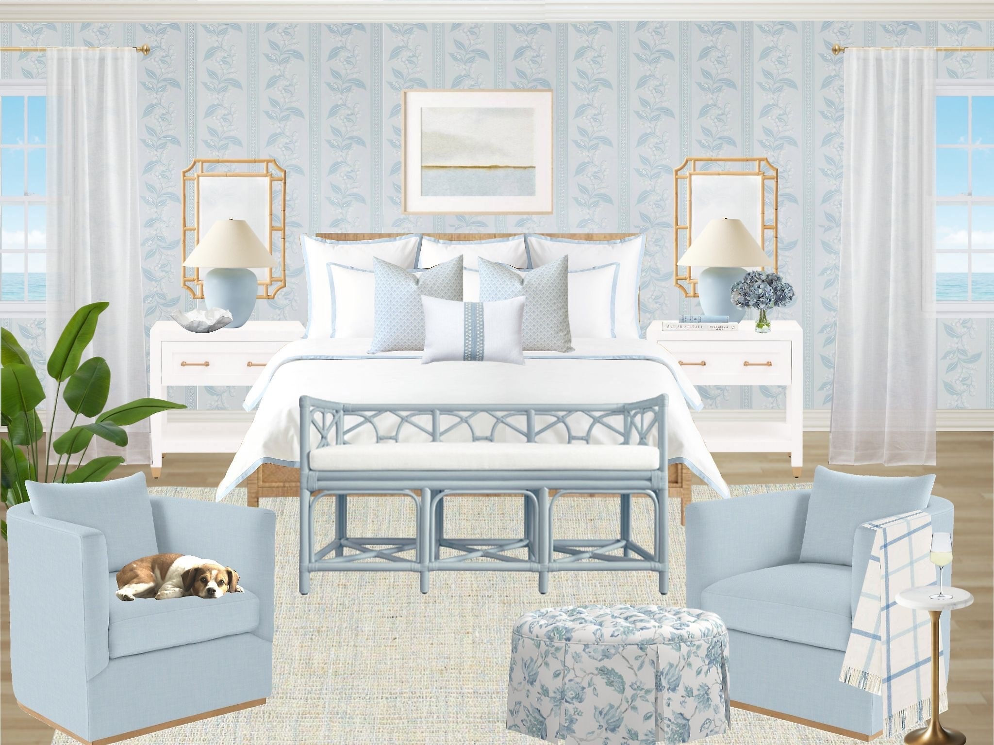 Holding on to summer with this calming, coastal bedroom retreat. 

Master bedroom ideas, cape house ideas, master bedroom inspo, bedroom inspo, coastal bedroom, blue bedroom, coastal home decor  

#LTKStyleTip #LTKHome #LTKFamily