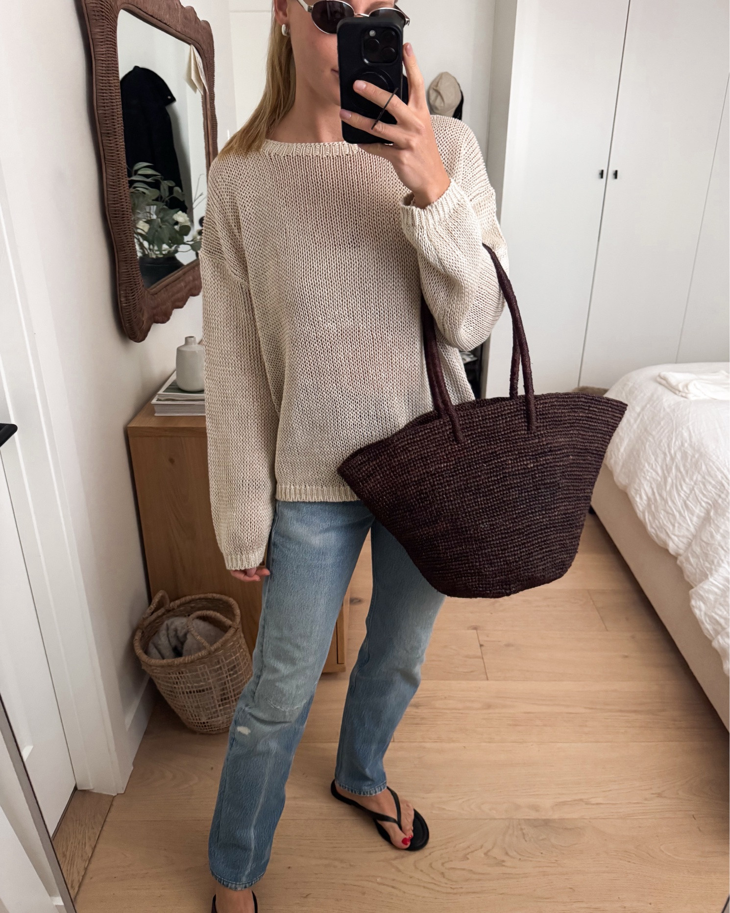 The spring/summer sweater of my dreams from Aritzia, selling out fast! Wearing a medium 🤍 so perfect for layering and it’s incredibly soft and comfortable.

#LTKsummer #LTKcanada #LTKbag