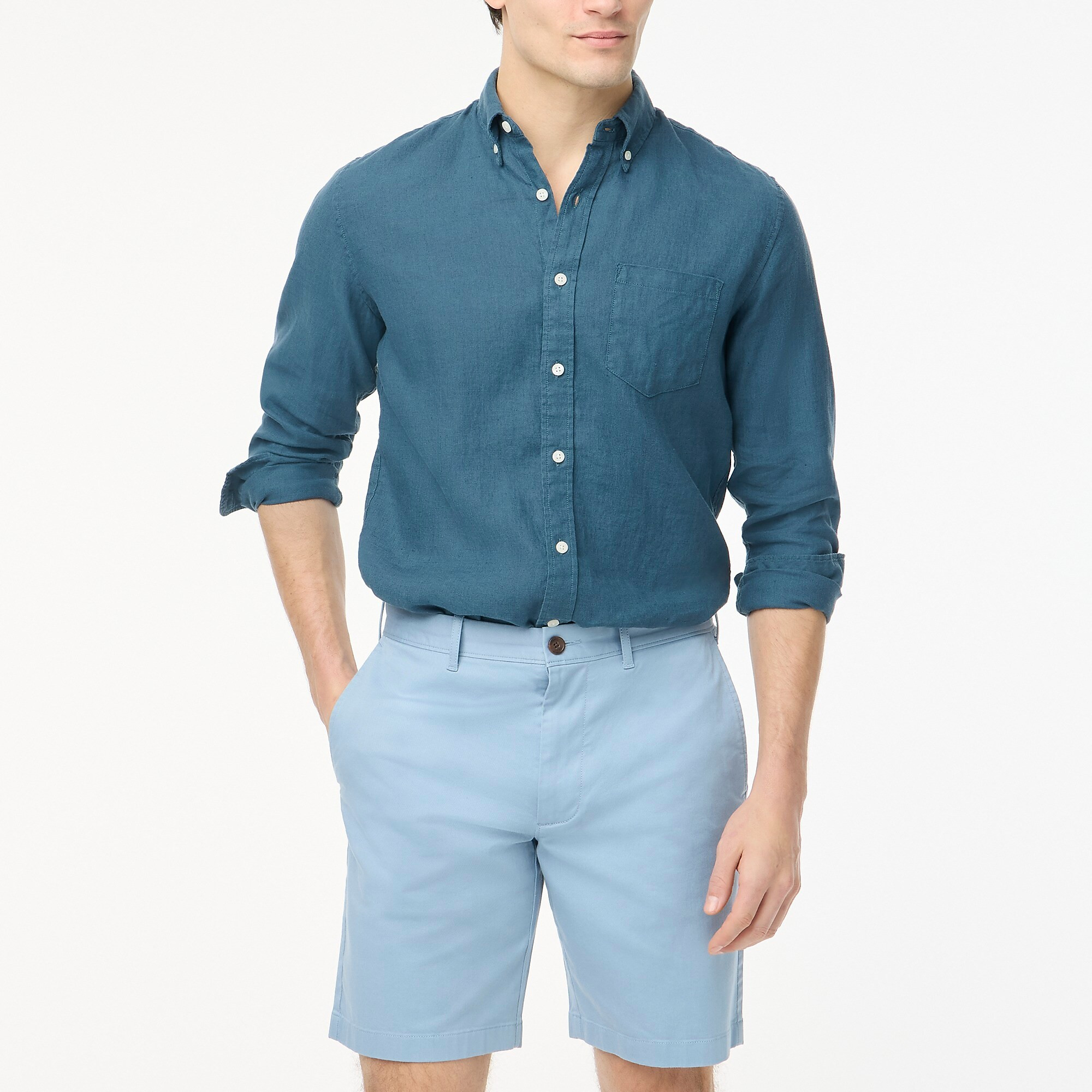 9" Gramercy flex khaki short | J.Crew Factory