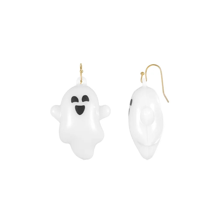 Way to Celebrate Light-up Ghost Halloween Earrings, 1 Pair | Walmart (US)