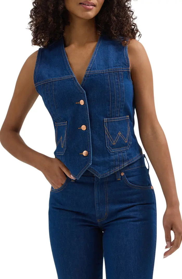 Wrangler Denim Vest | Nordstromrack | Nordstrom Rack