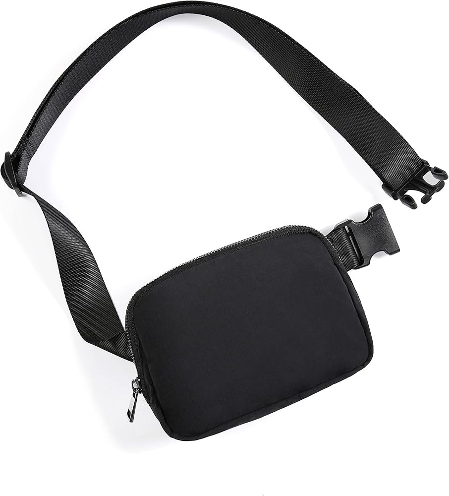 ODODOS Unisex Mini Belt Bag with Adjustable Strap Small Waist Pouch for Workout Running Travellin... | Amazon (US)