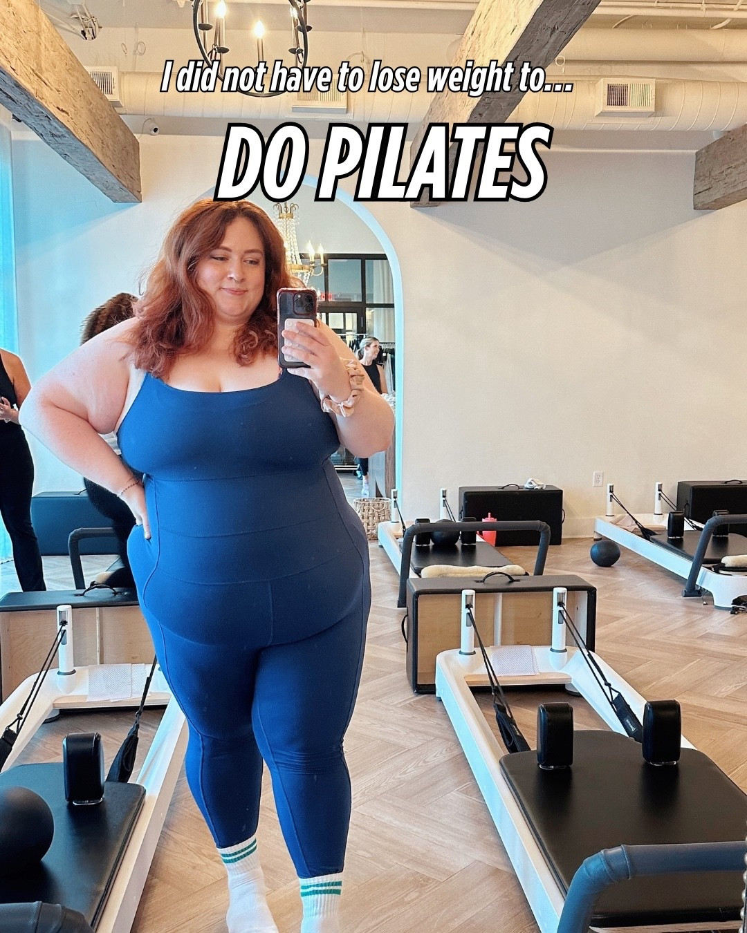 Struggling to find plus size workout gear? I get it - ME TOO! This is THE best bodysuit and what I wear to Pilates! 

#LTKActive #LTKMidsize #LTKPlusSize