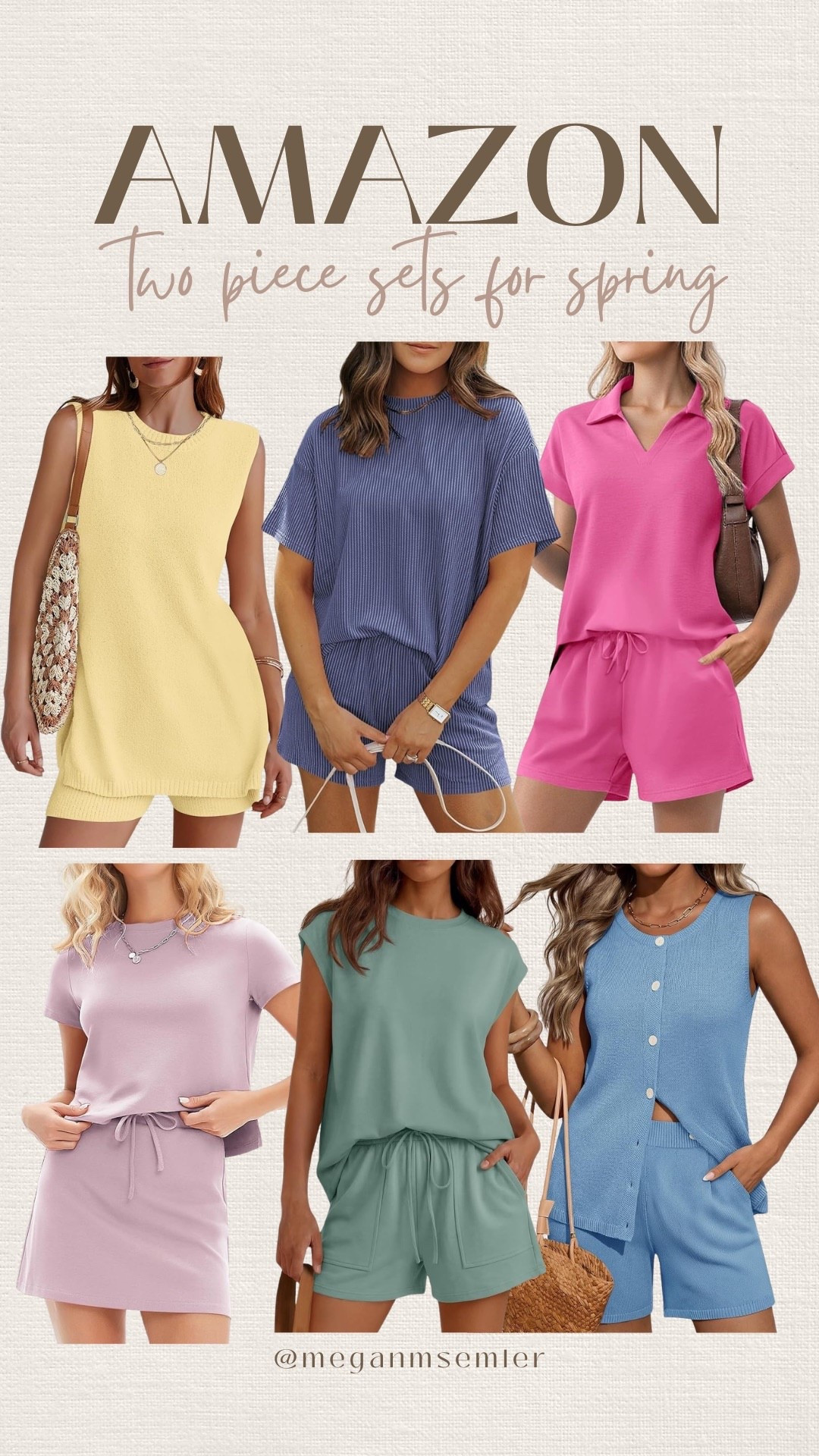 Amazon two piece sets for spring 

#LTKgrwm #LTKSeasonal #LTKootd