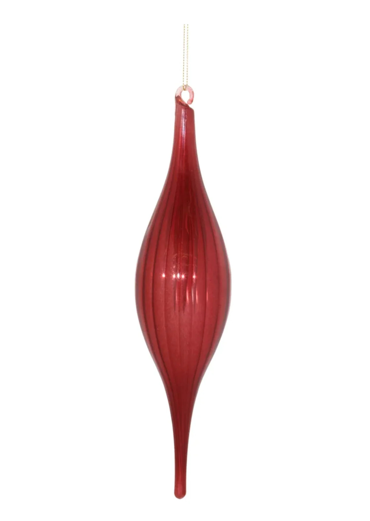 Raspberry Glass Finial | Gatehouse No.1