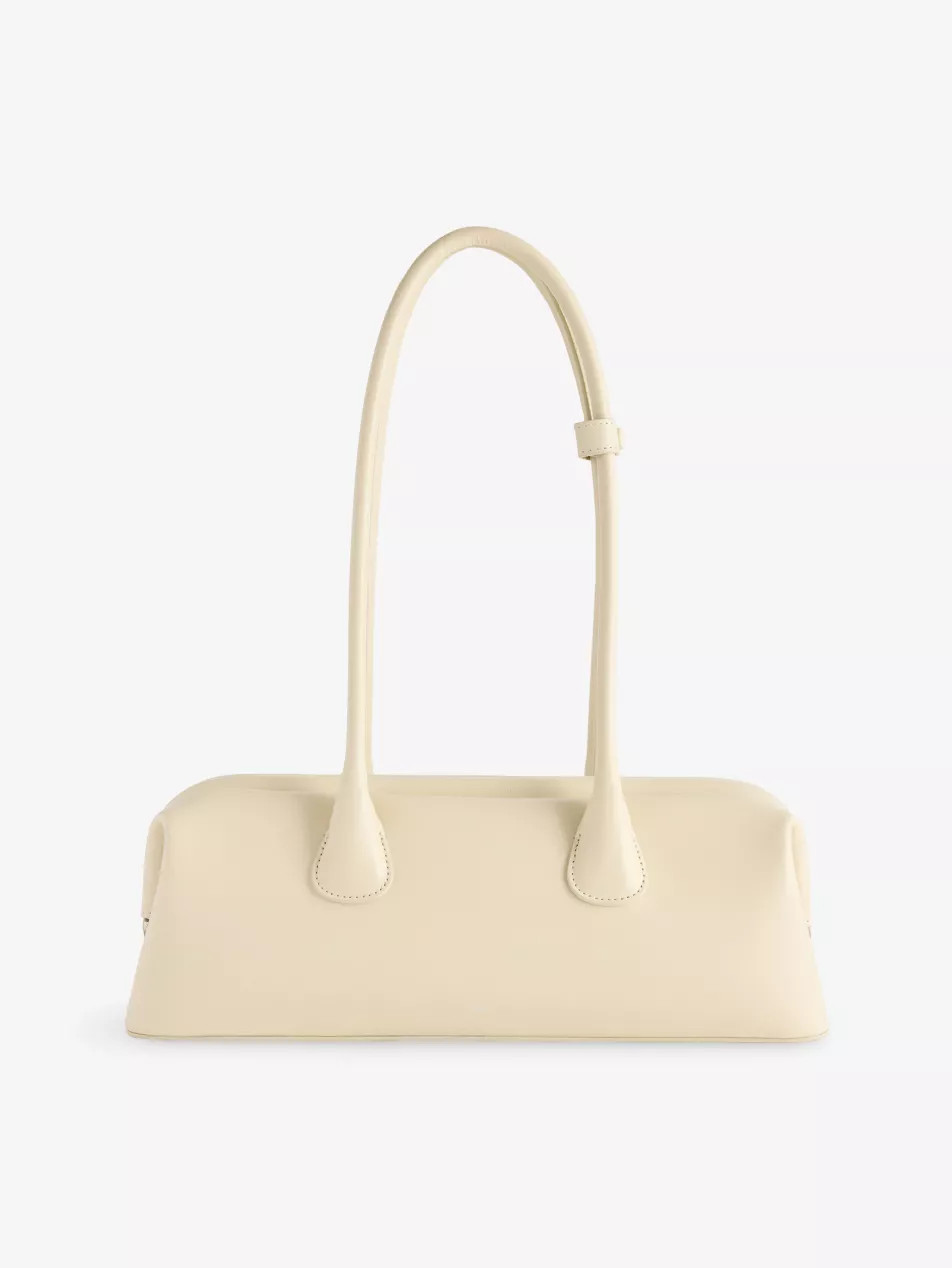 Boat Wide Leather Shoulder Bag | Selfridges