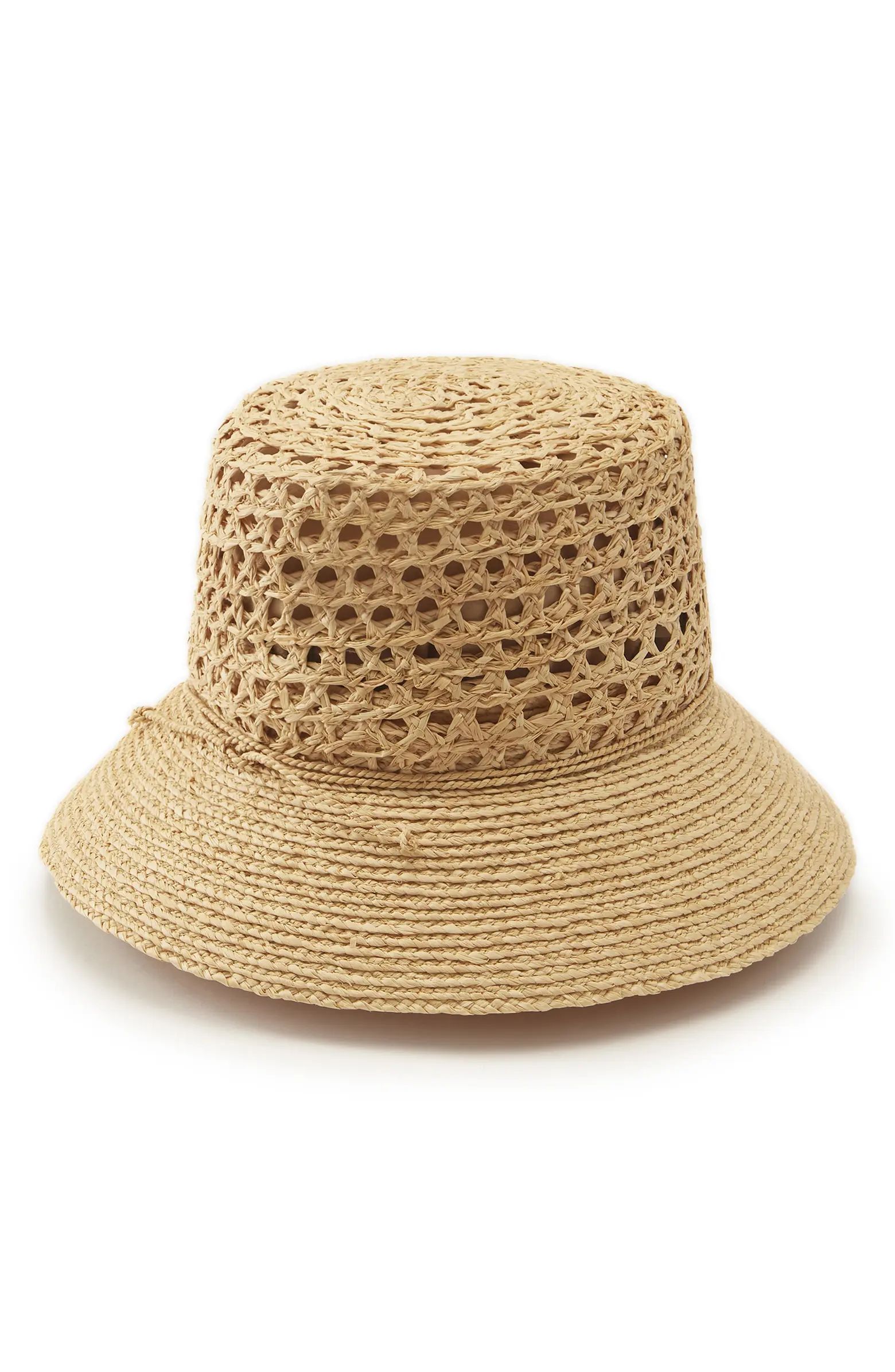 Zandar Raffia Bucket Hat | Nordstrom