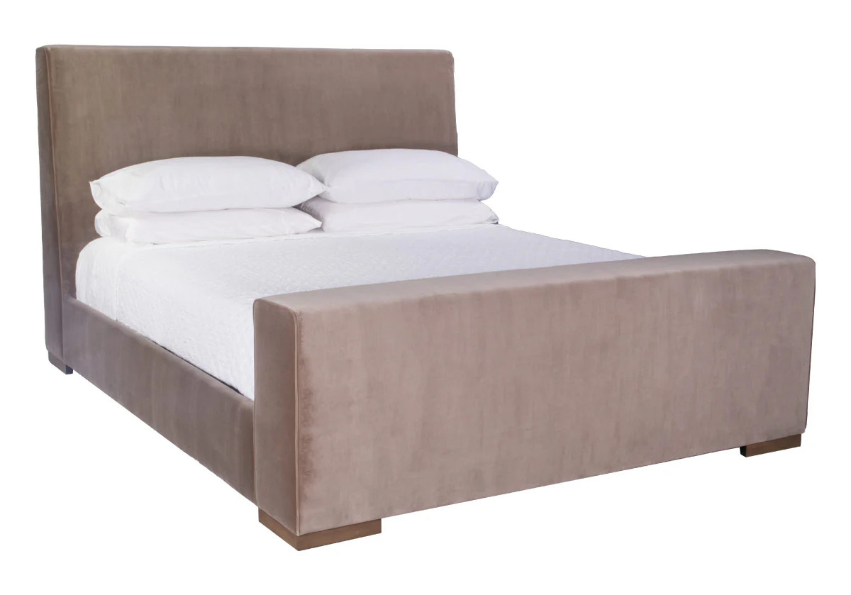 MONROE BED | Queen | Talton Latte | Alice Lane Home Collection