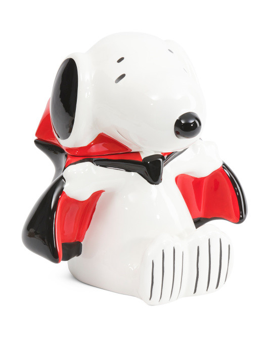 Snoopy Figural Vampire Cookie Jar | TJ Maxx