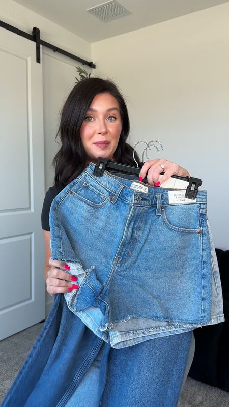More Abercrombie denim bc they are my fav. Right now, you can use code “APP20” in the Abercrombie app to save 20% off select items if you spend a certain amount. Make sure this LTK post opens in the Abercrombie app to ensure the code works. See product details for sizing  

#LTKSpringSale #LTKsalealert #LTKstyletip