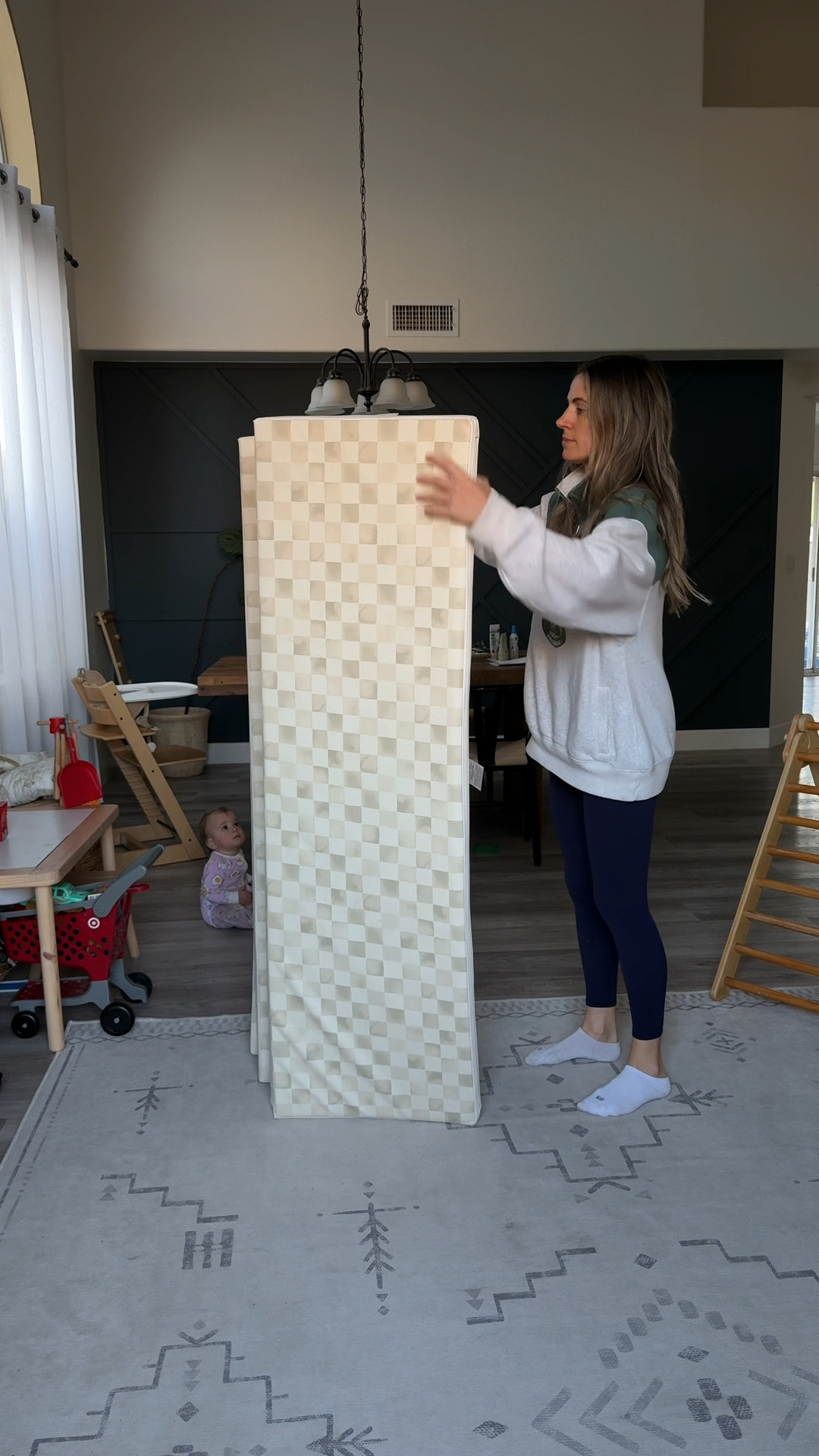 The quality of this tumble mat is 👌🏼 we have the large for reference 

#LTKKids #LTKHome #LTKBaby