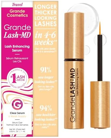 Grande Cosmetics GrandeLASH-MD Lash Enhancing Serum - Peptide & Vitamin Infused Formula for Longe... | Amazon (US)