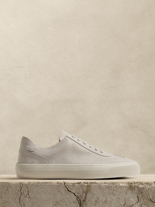 Suede Court Sneaker | Banana Republic (US)