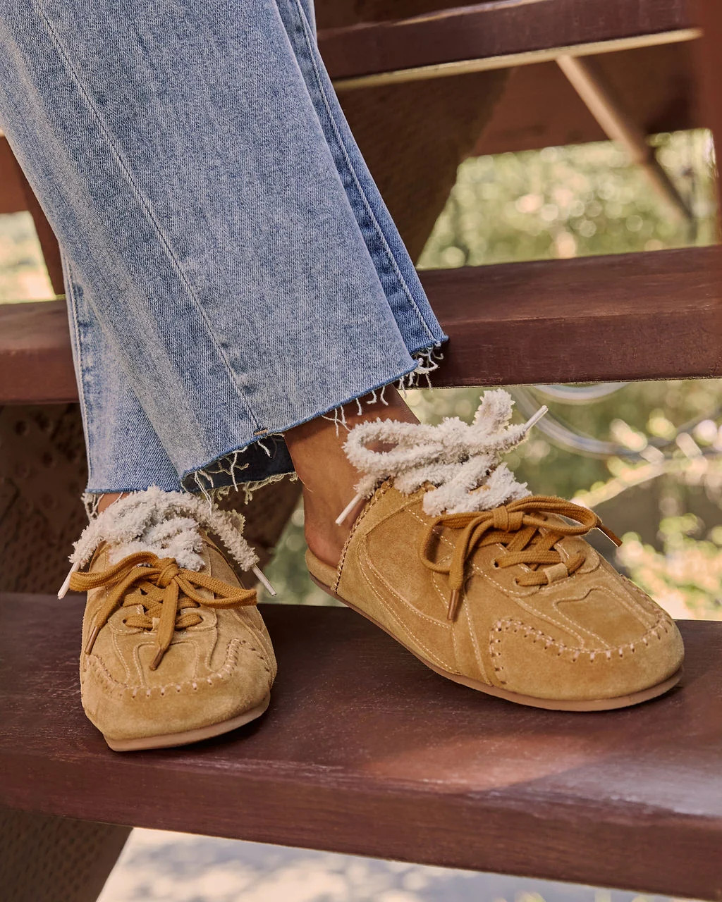 Soft Goals Slip On Sneaker Mules Fawn / 9.5 | VICI