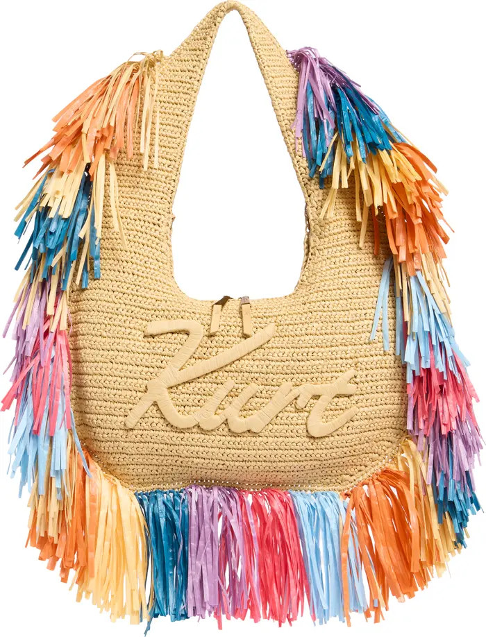 Kurt Geiger London Large Kurt Fringe Hobo Bag | Nordstrom | Nordstrom
