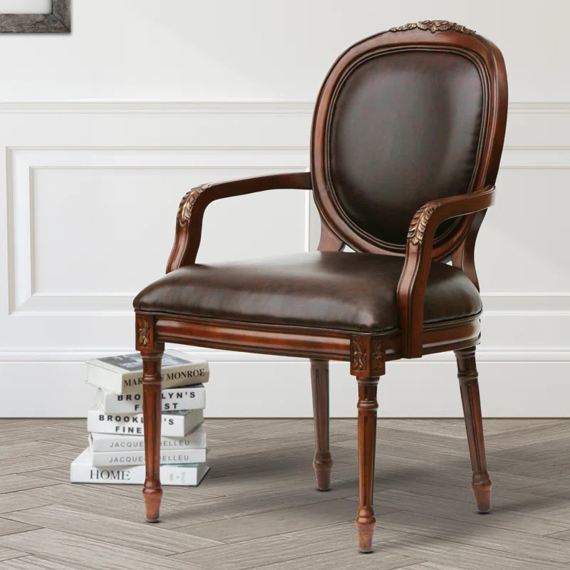Abdulahad Faux Leather Armchair | Wayfair North America